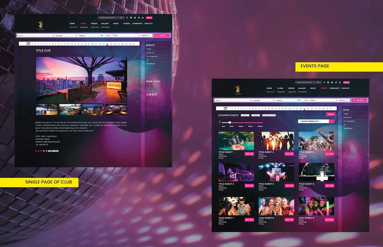 website design, logo design