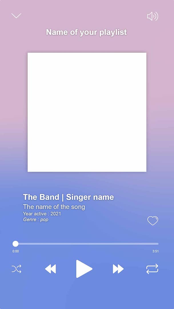 give away, template, UI design